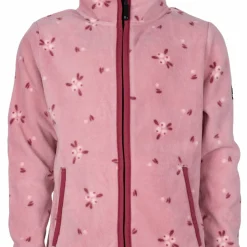 Lindberg Kids' Luleå Fleece Jacket Rose