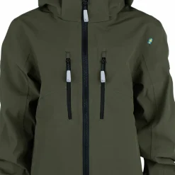 Lindberg Kids' Nordvind Shell Jacket Green