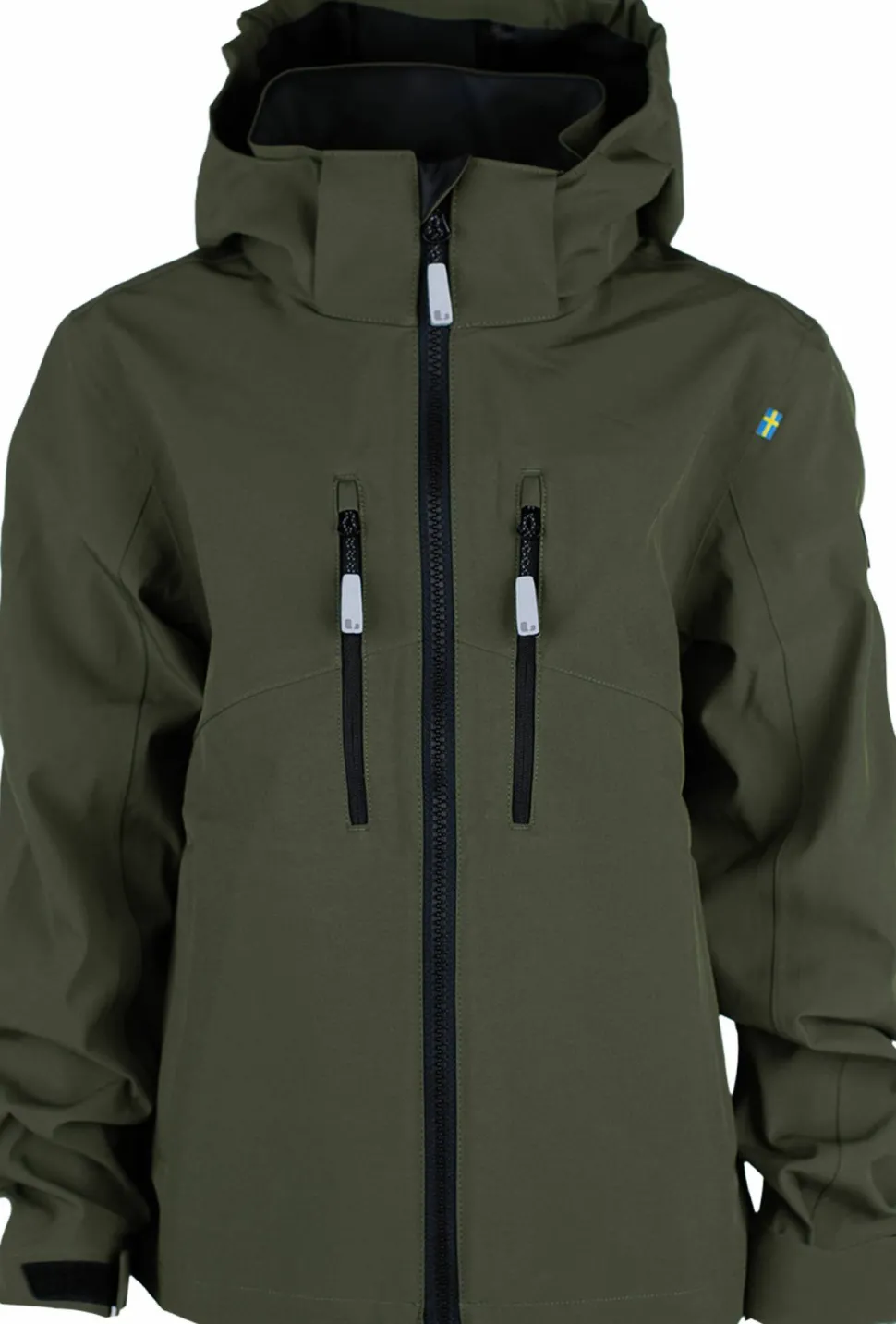 Lindberg Kids' Nordvind Shell Jacket Green