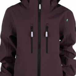 Lindberg Kids' Nordvind Shell Jacket Plum
