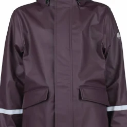 Lindberg Kids' Vestby Rain Jacket Fleece Plum