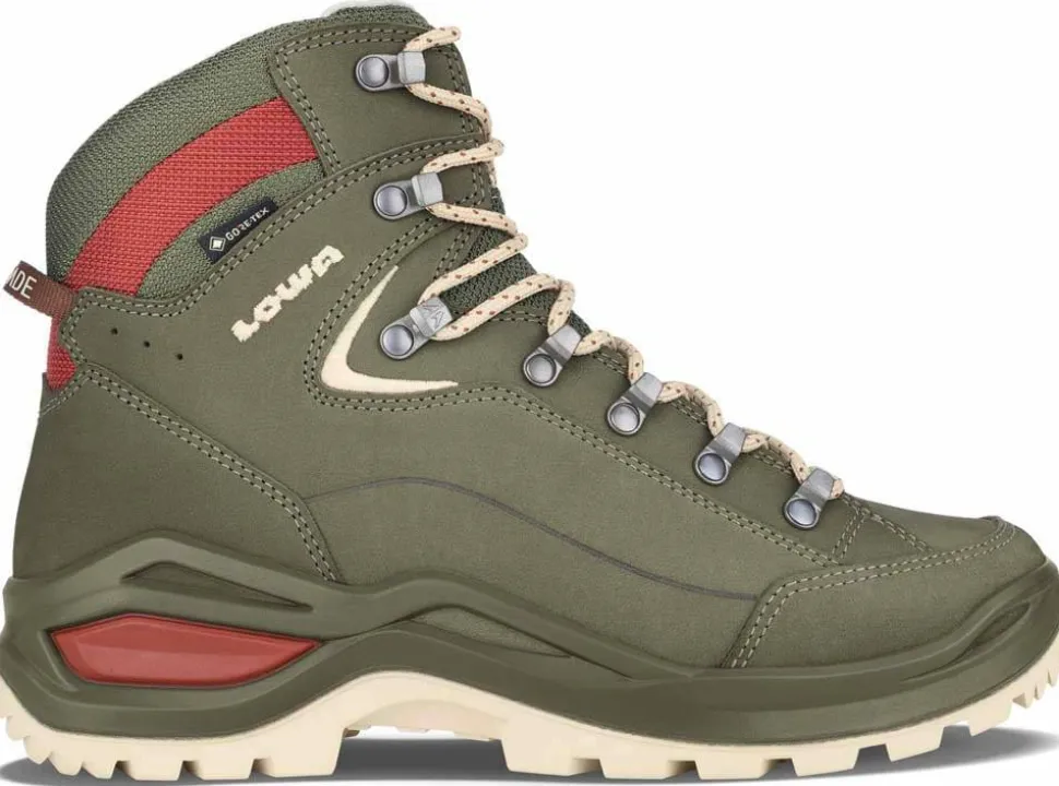 LOWA Women's Renegade Evo Gore-Tex Mid Green