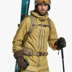 Lundhags Men's Abisku Waterproof Jacket Hay