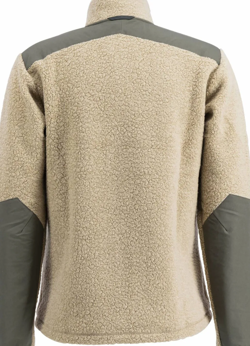 Lundhags Men's Saruk Wool Pile Mid Full Zip Sand