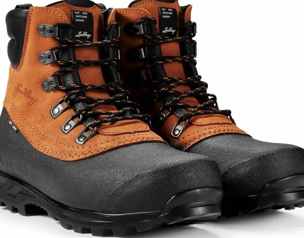 Lundhags Tjakke II Trekking Boot Mid Dark Almond