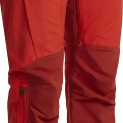 Lundhags Women's Makke High Waist Curved Pant Lively Red/Mellow Red