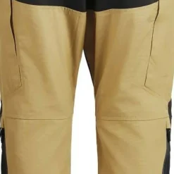 Lundhags Women's Makke High Waist Curved Pant Hay/charcoal