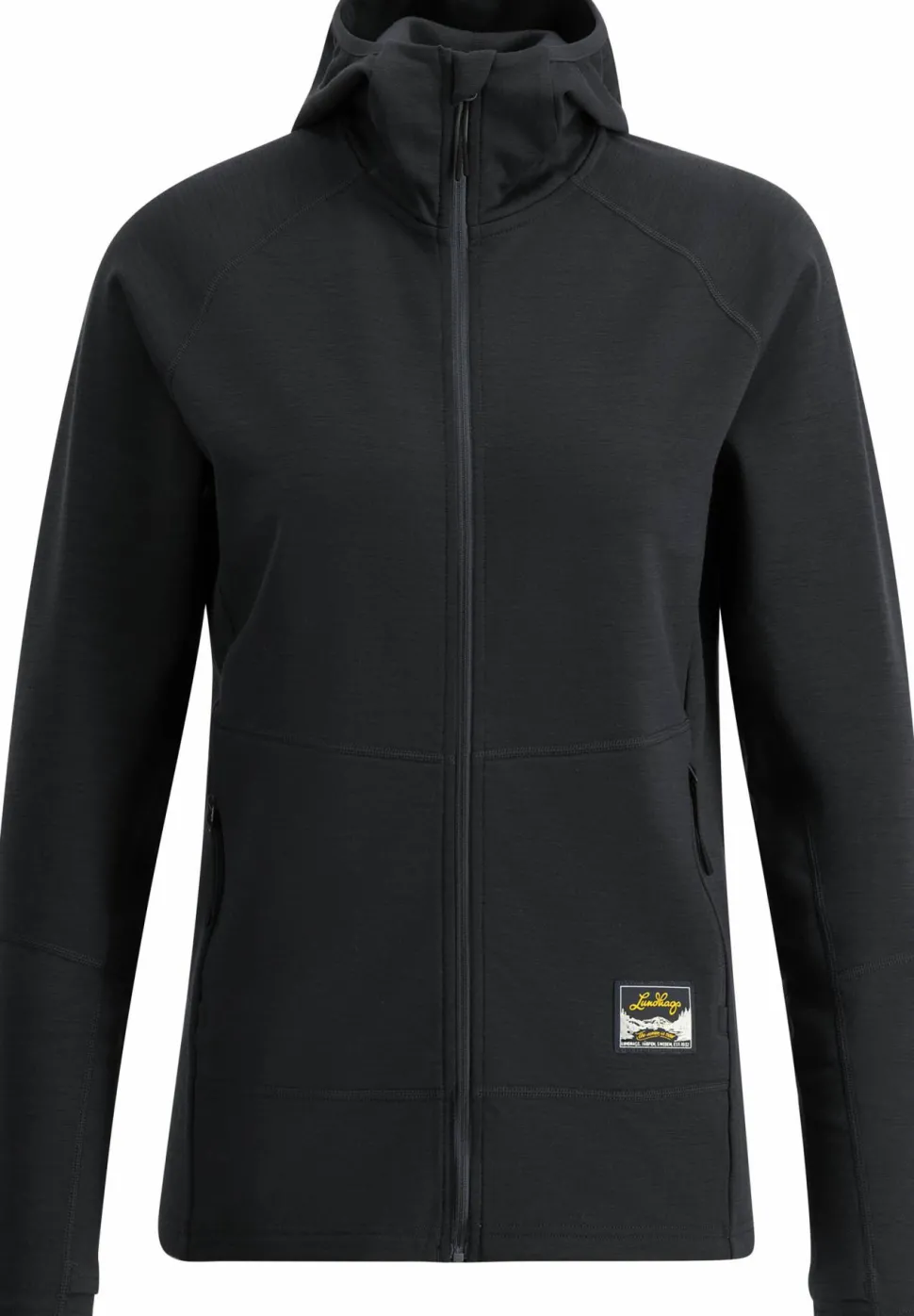 Lundhags Women's Tived Merino Hoodie Black