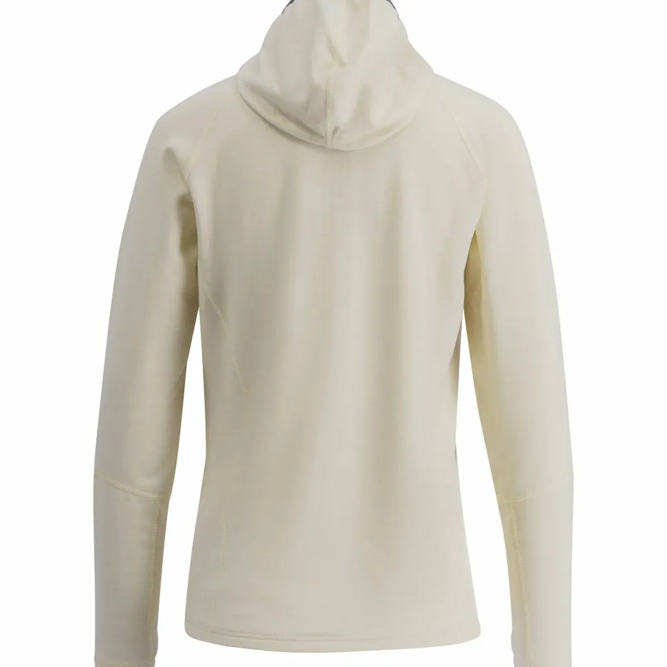 Lundhags Women's Tived Merino Hoodie Chalk White