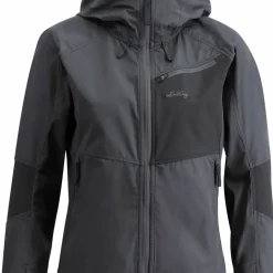 Lundhags Women's Tived Stretch Hybrid Jacket Granite/Charcoal