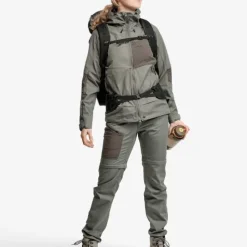 Lundhags Women's Tived Zip-Off Pant Aloe Green/forest Green