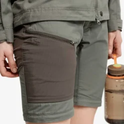 Lundhags Women's Tived Zip-Off Pant Aloe Green/forest Green