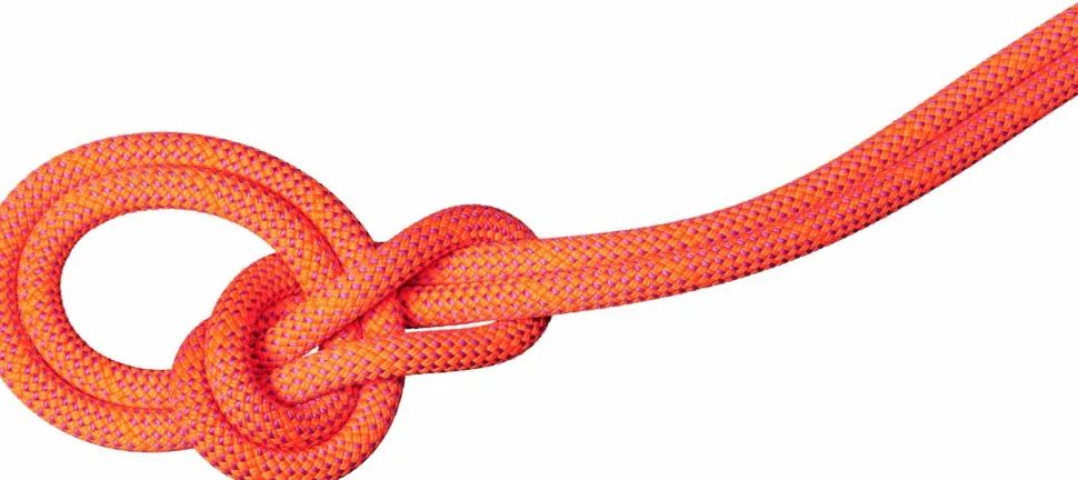Mammut 9.8 Crag Dry Rope 60m Vibrant Orange-lavandin