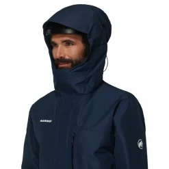 Mammut Men's Fall Line Hs Thermo Hooded Jacket Marine