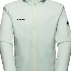 Mammut Men's Rime Air In Hybrid Hooded Jacket Silver Sage