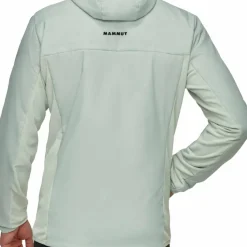 Mammut Men's Rime Air In Hybrid Hooded Jacket Silver Sage
