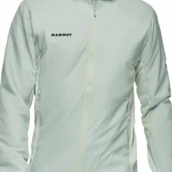 Mammut Men's Rime Air In Hybrid Hooded Jacket Silver Sage