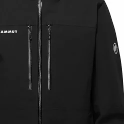 Mammut Men's Stoney Hardshell Hooded Jacket Black