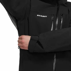 Mammut Men's Stoney Hardshell Hooded Jacket Black