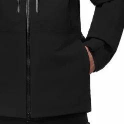 Mammut Men's Stoney Hardshell Hooded Jacket Black