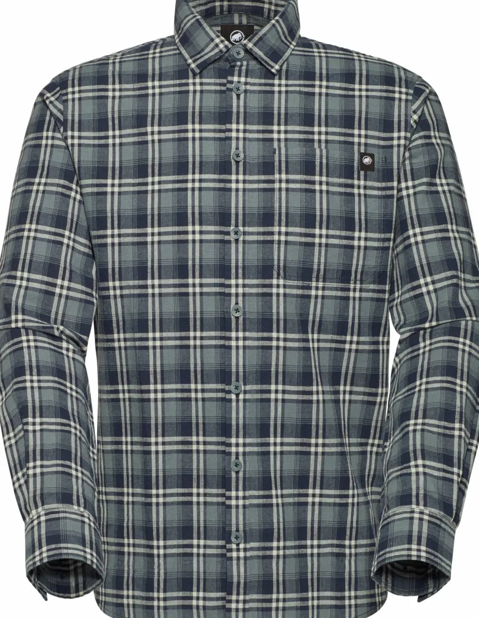 Mammut Men's Trovat Summer Longsleeve Shirt Marine-strata