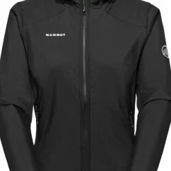 Mammut Women's Rime Air In Hybrid Hooded Jacket Black