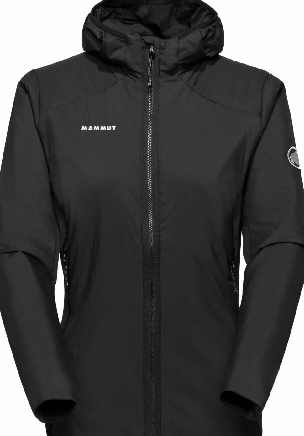 Mammut Women's Rime Air In Hybrid Hooded Jacket Black