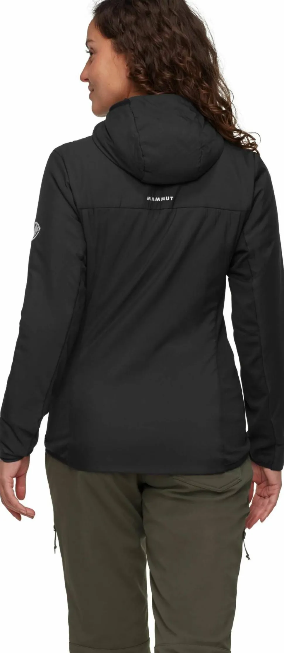 Mammut Women's Rime Air In Hybrid Hooded Jacket Black