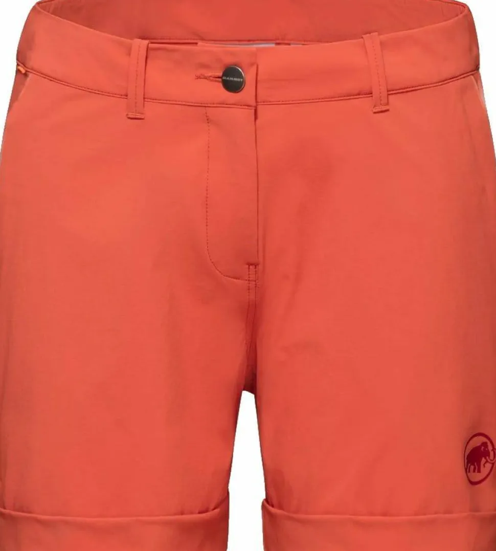 Mammut Women's Runbold Roll Cuff Shorts Terracotta