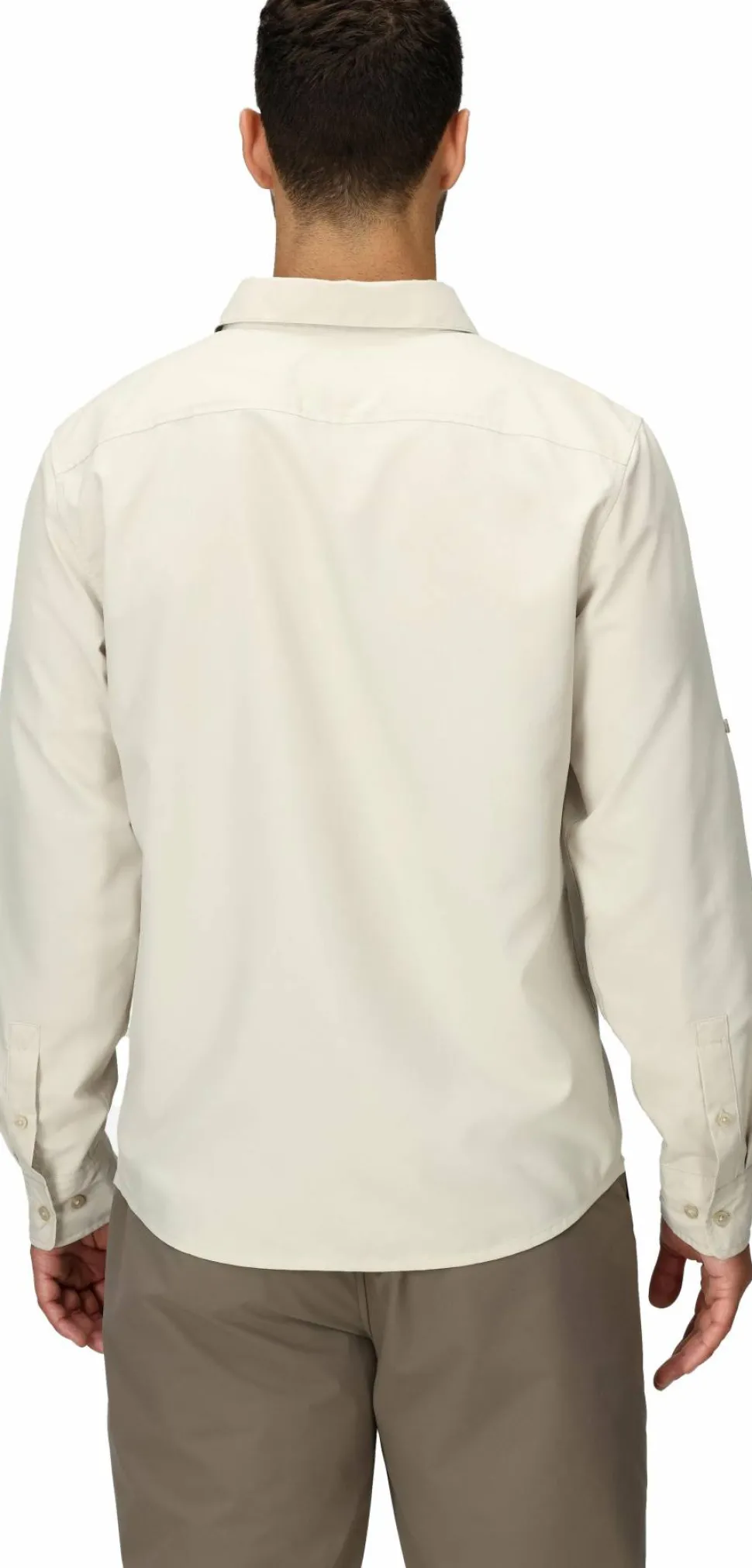 Marmot Men's Airexchange Upf 40 Ls Shirt Birch Bark