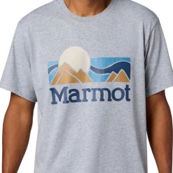 Marmot Men's Coastal Tee ShortSleeve Grey Heather