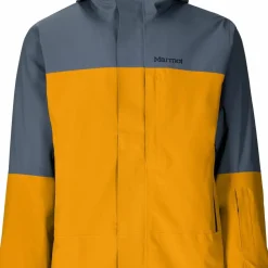 Marmot Men's Elevation Jacket Thunderhead/Honey Glaze