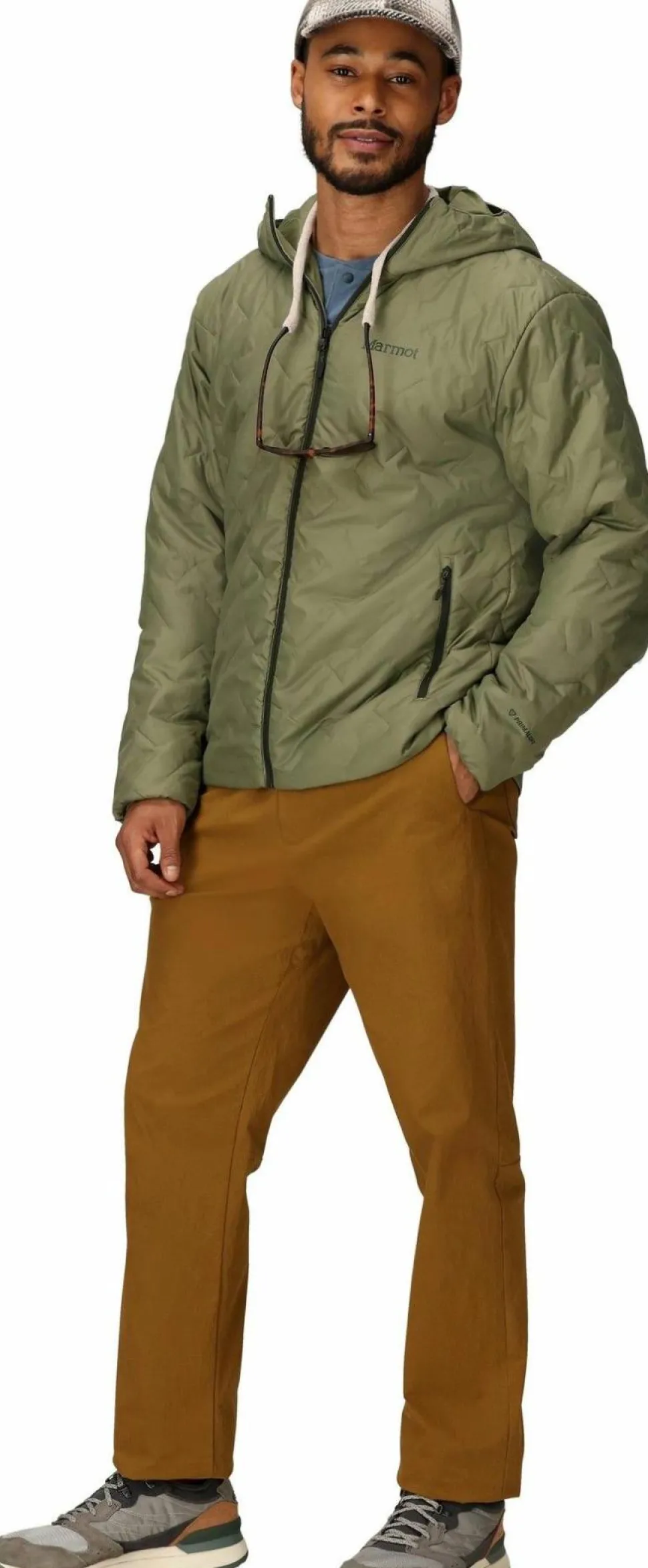 Marmot Men's MonoQuilt Hoody Olive Grove