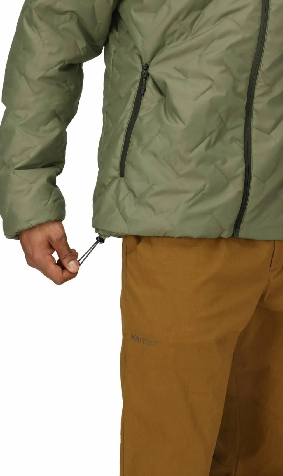 Marmot Men's MonoQuilt Hoody Olive Grove