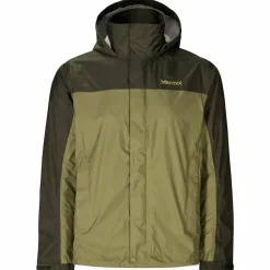 Marmot Men's Precip Eco Jacket Rosin Green/olive Grove