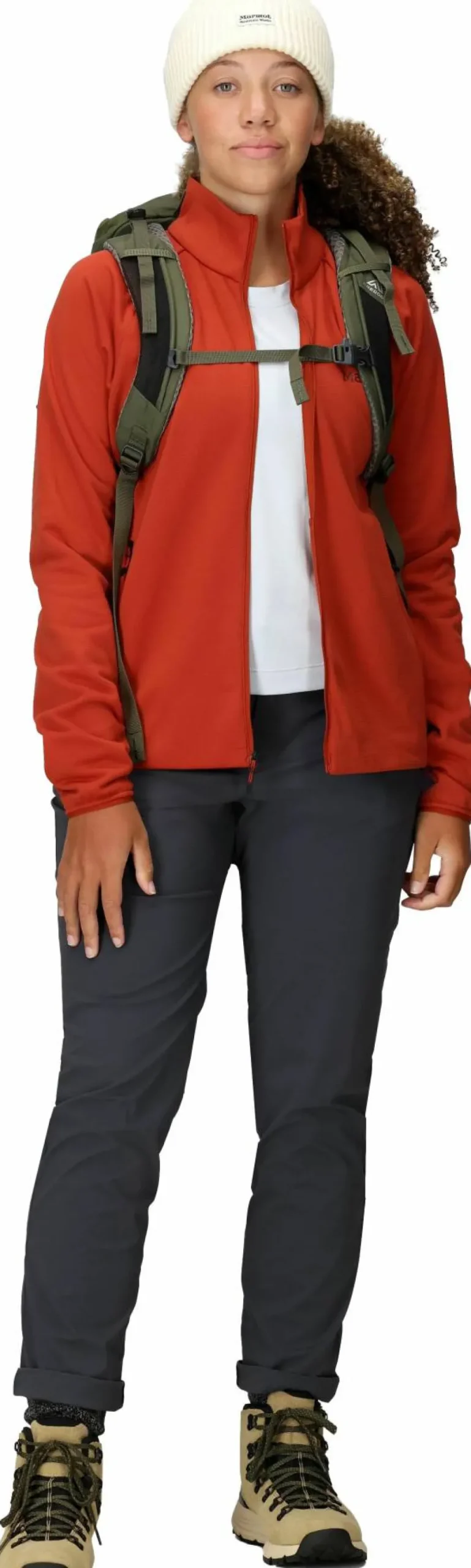 Marmot Women's Lectone Fleece Hoody Sumac