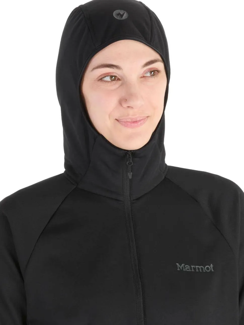 Marmot Women's Lectone Fleece Hoody Black