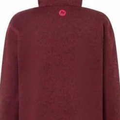 Marmot Women's Drop Line Full Zip Hoody Acai Berry Heather