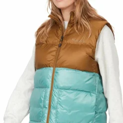 Marmot Women's Guides Down Vest Hazel/Blue Agave