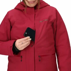 Marmot Women's Refuge Insulated Jacket Red Mulberry