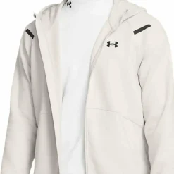Men's UA Unstoppable Fleece Full-Zip Hoodie Anthracite