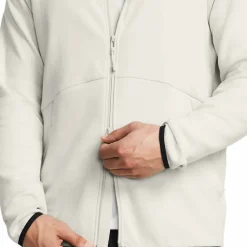 Men's UA Unstoppable Fleece Full-Zip Hoodie Anthracite