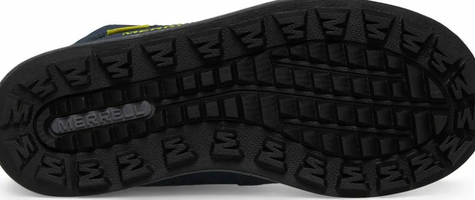 Merrell Juniors' Snow Bank 4.0 Waterproof Navy/lime