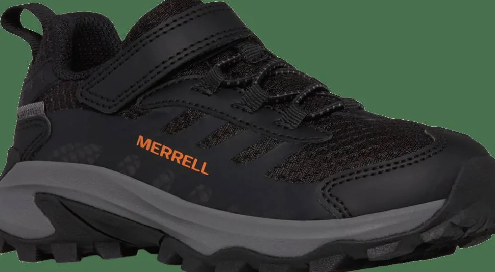Merrell Kids' Moab Speed 2 Low A/C Waterproof Black