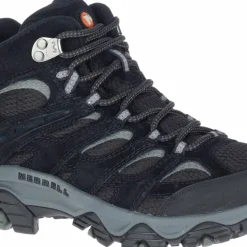 Merrell Women's Moab 3 Mid Gore-Tex Black/Grey