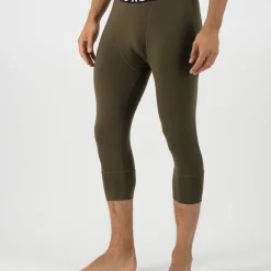 Mons Royale Men's Cascade Merino Flex 200 3/4 Legging Dark Olive