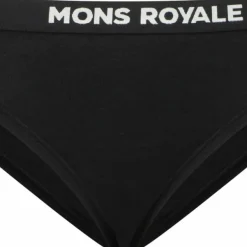 Mons Royale Women's Folo Merino Briefs Black