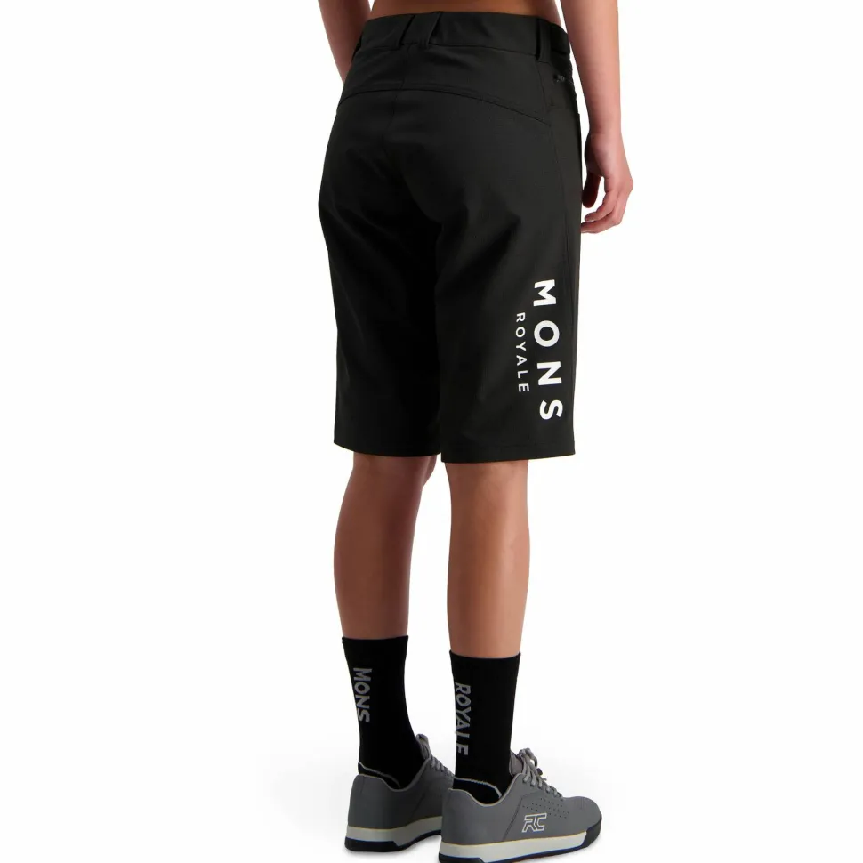 Mons Royale Women's Momentum 2.0 Bike Shorts (2021) Black
