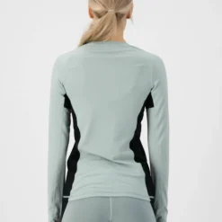 Mons Royale Women's Olympus Longsleeve Glacier/dew/black
