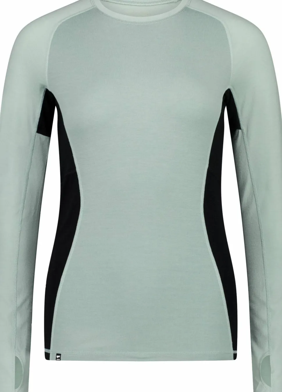 Mons Royale Women's Olympus Longsleeve Glacier/dew/black